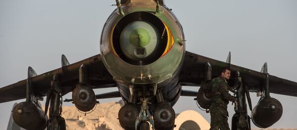 پوشکوف: امریکا با هدف قرار دادن جنگنده سو-22 سوریه جنگ جدید را علیه سوریه آغاز می کند. پوشکوف: امریکا با هدف قرار دادن جنگنده سو-22 سوریه جنگ جدید را علیه سوریه آغاز می کند. - اسپوتنیک افغانستان