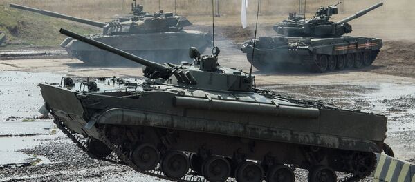 نشنل انتیریست: اردوی امریکا میخواهد پیروزی در جنگ زمینی با روسیه را تضمین کند - اسپوتنیک افغانستان  