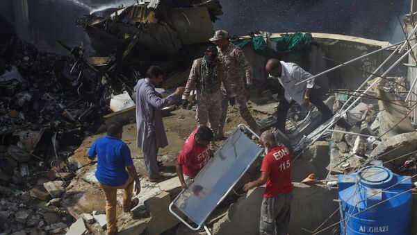 مشخص شدن علت سقوط هواپیمای پاکستانی  - اسپوتنیک افغانستان  