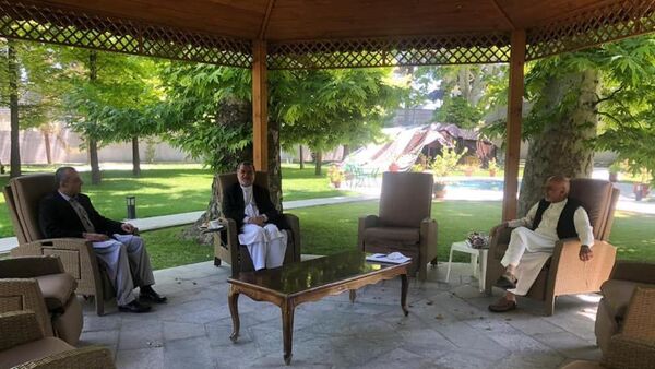 دیدار اشرف غنی با معاونین - اسپوتنیک افغانستان  
