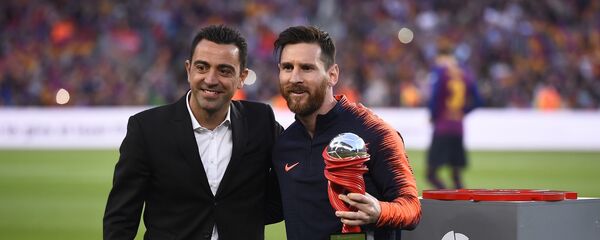 Lionel Messi- Xavi - اسپوتنیک افغانستان  