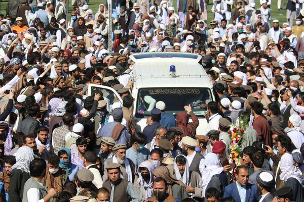 مراسم تشبیح جنازه داکتر ایاز نیازی - اسپوتنیک افغانستان  