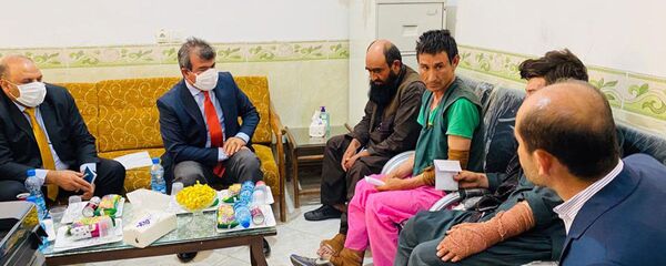 سفیر افغانستان در ایران: راننده و باند قاچاق انسان پدیدآورنده رخداد آتش سوزی موتر در یزد است + ویدیو سفیر افغانستان در ایران: راننده و باند قاچاق انسان پدیدآورنده رخداد آتش سوزی موتر در یزد است + ویدیو - اسپوتنیک افغانستان