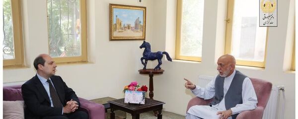 دیدار حامد کرزی با سفیر روسیه در کابل دیدار حامد کرزی با سفیر روسیه در کابل - اسپوتنیک افغانستان