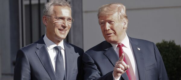 رایزنی دونالد ترامپ و دبیر کل ناتو در مورد وضعیت در افغانستان  - اسپوتنیک افغانستان  