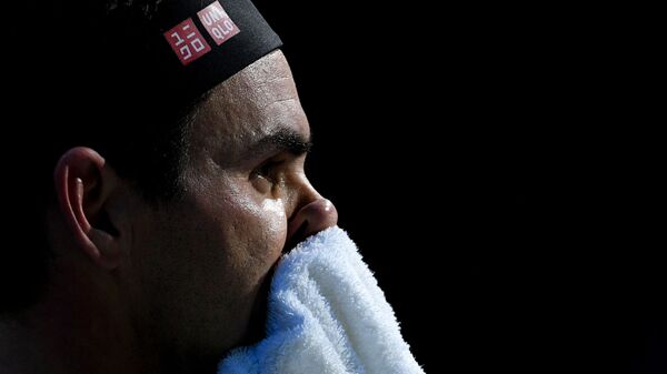 راجر فدرر تنیسور سوییسی  Britain Tennis ATP Tour Finals - اسپوتنیک افغانستان  