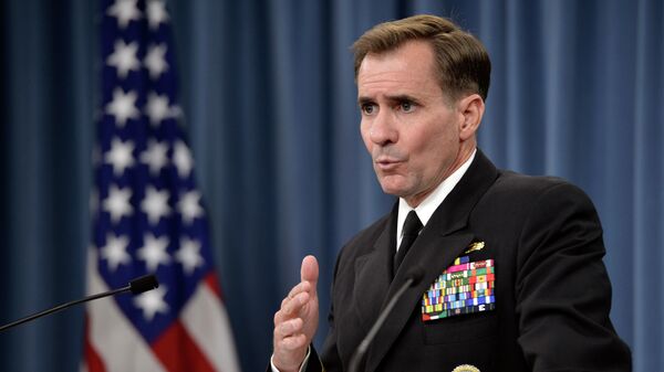 Pentagon Press Secretary Navy Rear Adm. John Kirby - اسپوتنیک افغانستان  