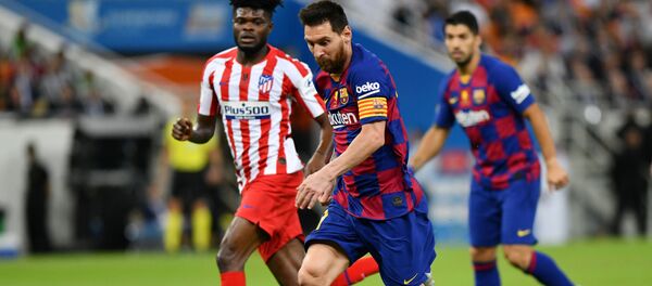 برشلونة وأتليتكو مدريد في السوبر الإسباني  برشلونة وأتليتكو مدريد في السوبر الإسباني  - اسپوتنیک افغانستان