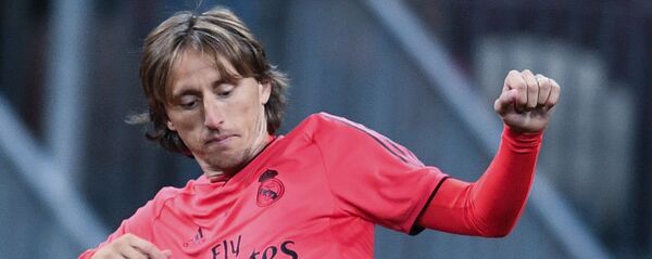 لوکا مودریچ هافبک رئال مادرید   Russia Soccer Champions League لوکا مودریچ هافبک رئال مادرید   Russia Soccer Champions League - اسپوتنیک افغانستان