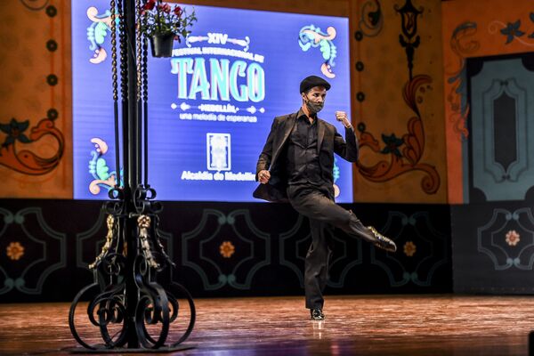 شرکت کنندگان فستیوال بین المللی رقص  تانگو در کلمبیا - اسپوتنیک افغانستان  
