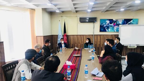 دیدار اندرابی با با رهبری کمیسیون مستقل‌ حقوق بشر - اسپوتنیک افغانستان  