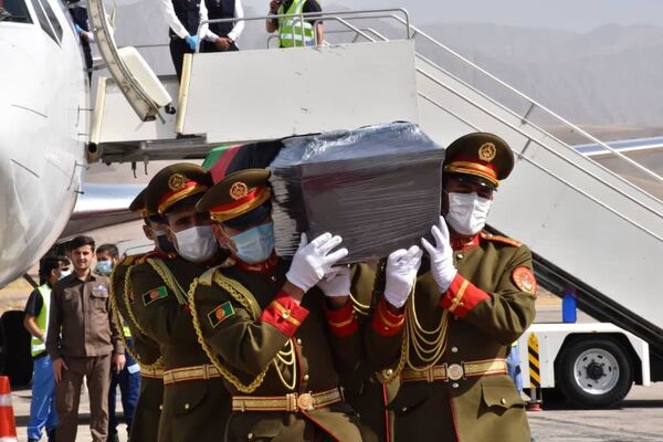 مراسم تشییع جنازه محمد یوسف غضنفر - اسپوتنیک افغانستان  