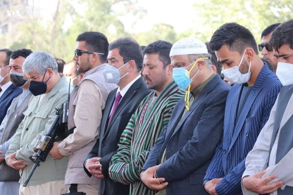 مراسم تشییع جنازه محمد یوسف غضنفر - اسپوتنیک افغانستان  