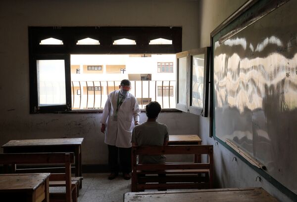 تصاویری از جریان امتحانات دانش‌آموزان در کشورهای مختلفتصاویری از جریان امتحانات دانش‌آموزان در کشورهای مختلف - اسپوتنیک افغانستان  