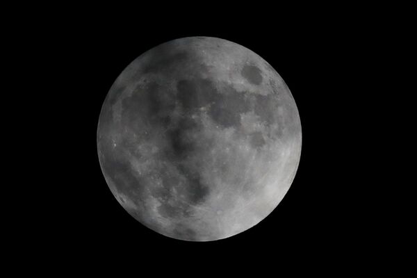 قرص کامل ماه در زمان خسوف در آسمان مکزیک . - اسپوتنیک افغانستان  