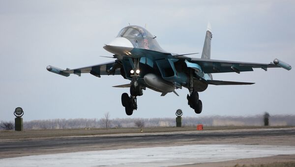 گروه دیگر جنگنده های قوای هوایی روسیه پایگاه حمیمیم در سوریه را ترک کرد - اسپوتنیک افغانستان  