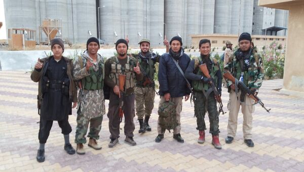 این عکس در اراضی تحت کنترل داعش در سوریه گرفته شده است - اسپوتنیک افغانستان  