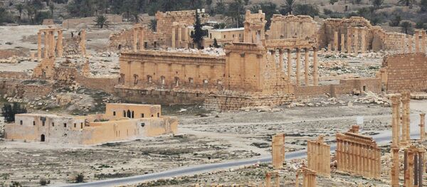 بخش باستانی آزادشده پالمیرا از دست جنگجویان بخش باستانی آزادشده پالمیرا از دست جنگجویان - اسپوتنیک افغانستان