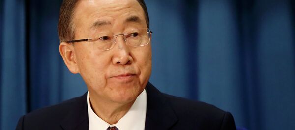 بان کی مون دوباره بر لزوم مبارزه مشترک با تروریسم و تندروی تاکید کرد بان کی مون دوباره بر لزوم مبارزه مشترک با تروریسم و تندروی تاکید کرد - اسپوتنیک افغانستان