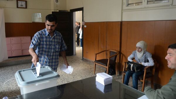 در سوریه انتخابات پارلمانی آغاز شد - اسپوتنیک افغانستان  