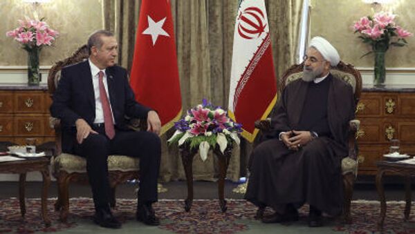 ملاقات اردوغان و روحانی در روسیه - اسپوتنیک افغانستان  