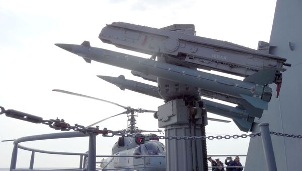 راکت های مدافعه هوایی کشتی های نیروهای بحری روسیه - اسپوتنیک افغانستان  