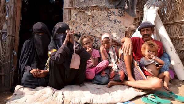سازمان ملل متحد – نزدیک به 8 میلیون نفر جمعیت یمن در آستانه قحطی قرار دارند - اسپوتنیک افغانستان  