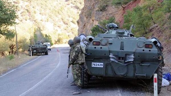 Турецкая армия в поисках террористов РПК - اسپوتنیک افغانستان  