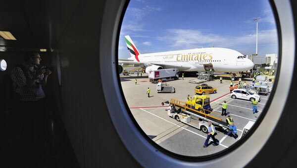 Emirates Airline's Airbus A380 - اسپوتنیک افغانستان  