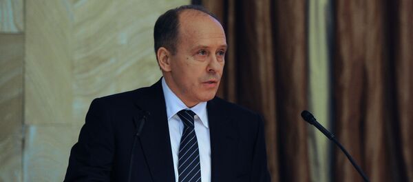 Директор Федеральной службы безопасности Александр Бортников выступает на заседании коллегии Федеральной службы безопасности в Москве - اسپوتنیک افغانستان  