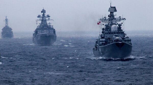 Корабли Тихоокеанского флота России в Приморском крае - اسپوتنیک افغانستان  