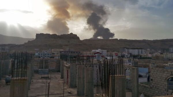 سقوط پهپاد حوثی ها در نزدیکی میدان هوایی جیزان - اسپوتنیک افغانستان  