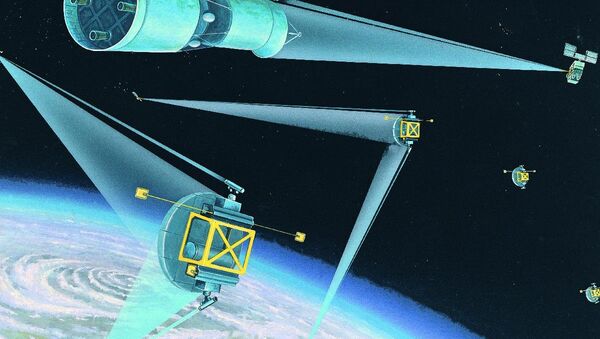 Soviet space-based strategic defenses; DIA artist's rendering from the 1980s. - اسپوتنیک افغانستان  