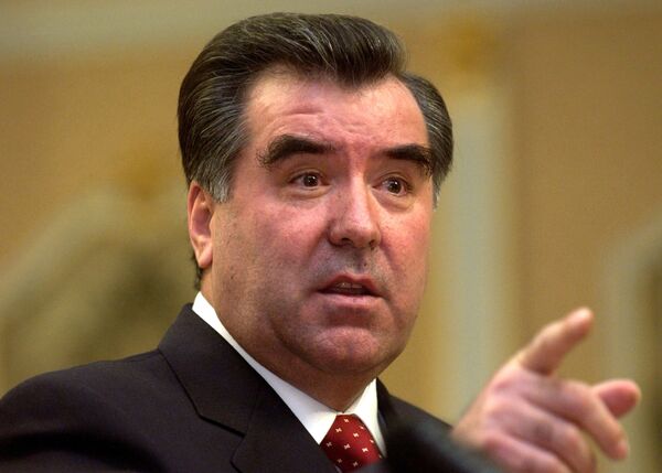 Президент Таджикистана Эмомали Рахмон. Архивное фото - اسپوتنیک افغانستان  