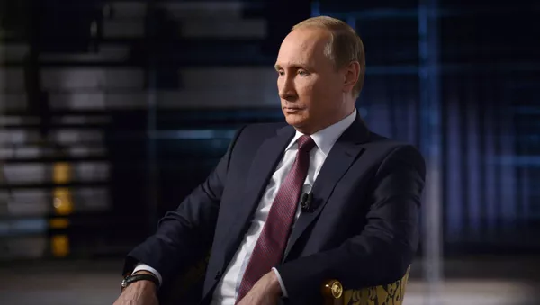 Интервью президента России Владимира Путина ведущему телеканала Россия-1 Владимиру Соловьеву - اسپوتنیک افغانستان  