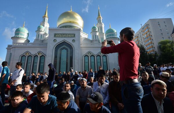 تجلیل از عید سعید فطر در مسکو پایتخت روسیه - اسپوتنیک افغانستان  