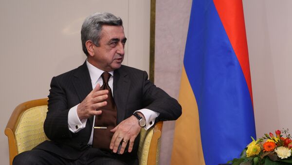 رئيس جمهور ارمنستان سرژ سرکیسیان - اسپوتنیک افغانستان  