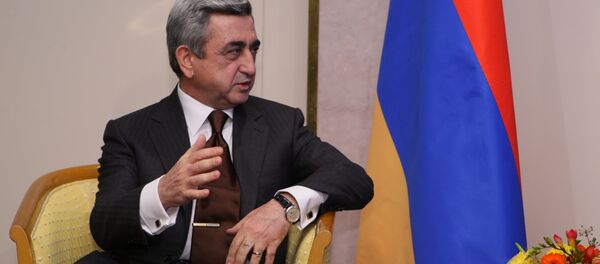 رئيس جمهور ارمنستان سرژ سرکیسیان رئيس جمهور ارمنستان سرژ سرکیسیان - اسپوتنیک افغانستان