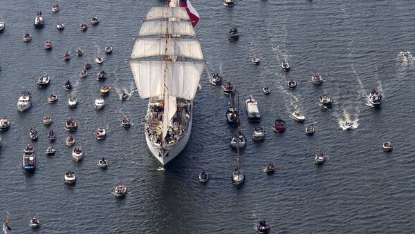 Парад кораблей в Амстердаме - اسپوتنیک افغانستان  