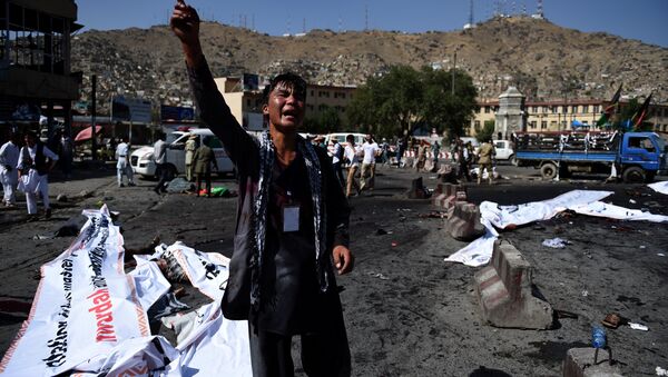 تعداد کشته شدگان حمله تروریستی امروز در بین مظاهره کنندگان جنبش روشنایی افزایش یافته است - اسپوتنیک افغانستان  