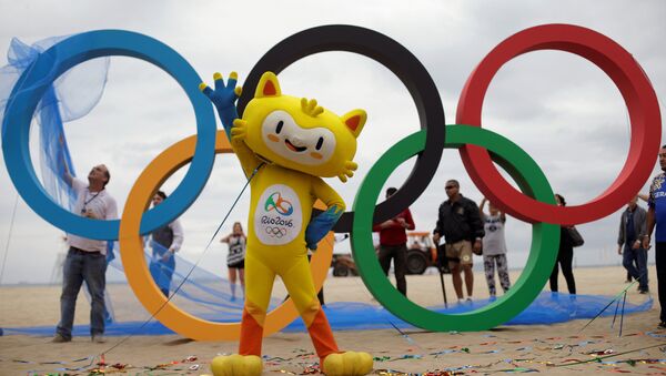 Талисман Олимпиады-2016 Винисиус в Рио-де-Жанейро - اسپوتنیک افغانستان  