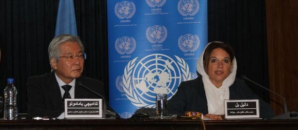 استقبال یوناما از اعلام نتایج ابتدایی انتخابات ریاست جمهوری  - اسپوتنیک افغانستان  