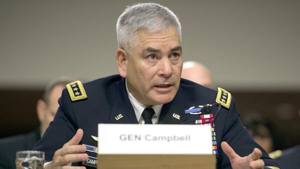 Командующий американскими войсками в Афганистане генерал Джон Кэмпбелл - اسپوتنیک افغانستان  