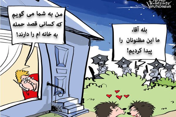 عشق بازی پر سر و صدائی خارپشتک ها - اسپوتنیک افغانستان  