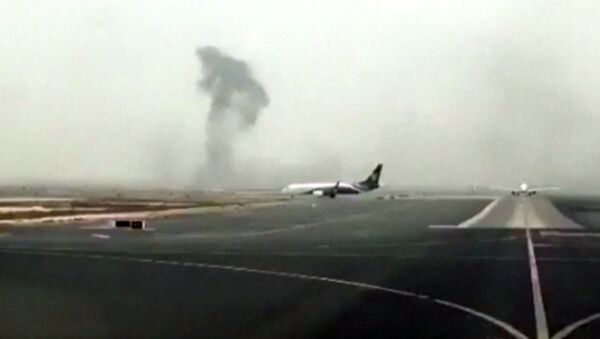 سقوط هواپیما هنگام فرود آمدن در فرودگاه دبی - اسپوتنیک افغانستان  