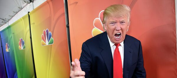 NBC Universal announced Monday it is ending its business relationship with real estate magnate and television host Donald Trump over recent derogatory statements he made about immigrants in a speech launching his 2016 presidential campaign. NBC Universal announced Monday it is ending its business relationship with real estate magnate and television host Donald Trump over recent derogatory statements he made about immigrants in a speech launching his 2016 presidential campaign. - اسپوتنیک افغانستان