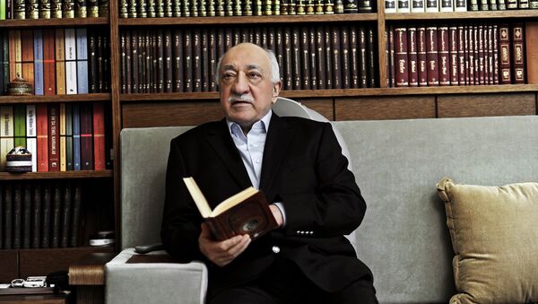 FILE – In this March 15, 2014 file photo, Turkish Muslim cleric Fethullah Gulen, sits at his residence in Saylorsburg, Pennsylvania, United States. - اسپوتنیک افغانستان  