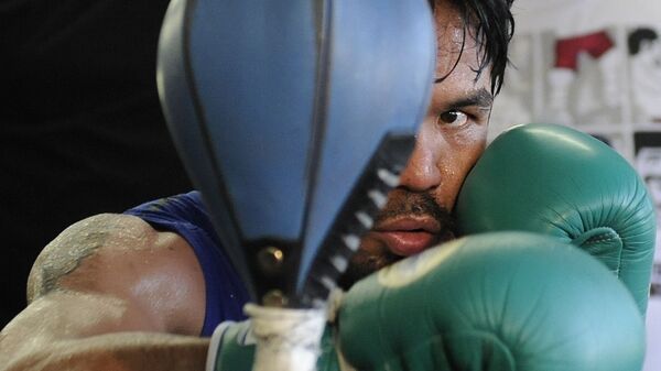 Филиппинский боксер Мэнни Пакьяо  - اسپوتنیک افغانستان  