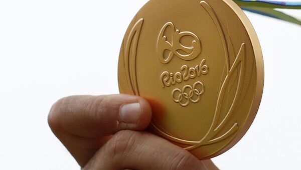 Золотая медаль Олимпиады-2016 в Рио-де-Жанейро - اسپوتنیک افغانستان  