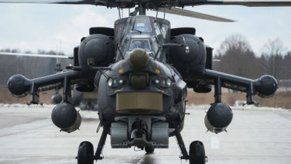 هلیکوپتر جنگی مدرنیزه شده «شکارچی ماهر شبانه»برای اولین بار به هوا بلند شد - اسپوتنیک افغانستان  
